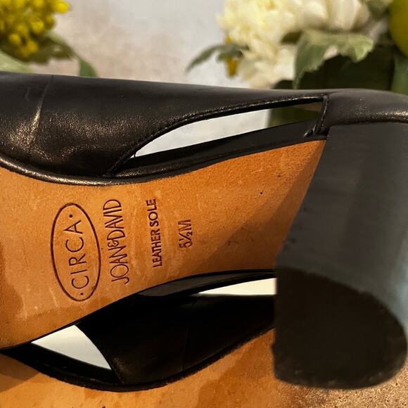 Circa Joan & David Career Peep Toe Cut Out High Heeled Pumps 5.5 - Picture 13 of 14